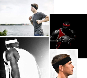 Mallofusa ® 10 PCS Sports Basketball Headband/Sweatband Head Sweat Band/Brace Gift Party Outdoor Activities