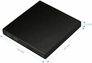 TAVICE – External CD DVD ROM Writer Burner Player Drive USB PC Laptop Mac Windows 7/8/10/11