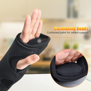 Wrist Brace for Carpal Tunnel, Night Sleep Wrist Support Brace, Wrist Splint, Great for Wrist Pain,Tendonitis, Sports Injuries, Joint Instability, Suitable for Left and Right Hands, Adjustable