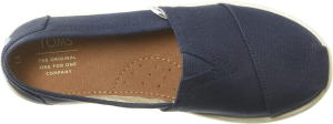 Toms Alpargatas Shoe – Kids’ Navy Canvas 5.0