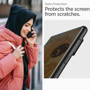 SPIGEN Neo Flex Screen Protectector Designed for Google Pixel 7 Pro (2022) HD Clear Film [2-Pack] – Clear