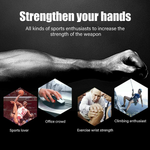 (2-In-1)Hand Grip Strengthener Exercise Set, MOIHSING Adjustable Resistance Hand Gripper 5-60KG with Finger Exerciser, Non-Slip Strength Trainer for Forearm Exercise, Optimise Hand Strengthen Workout