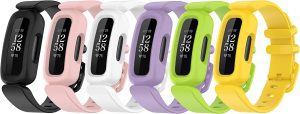 Bands Compatible with Fitbit Ace 3 for Kids Colorful Silicone Watch Strap Accessories Replacement Wristbands for Ace 3 for Boys Girls