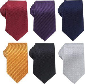 Weishang Men’S Lot Silk Tie Necktie Woven Jacquard Neck Ties