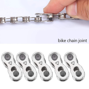 Bike Chain Connector, 5 Pairs Easy to Use Bike Chain Joint for Mountain Bike Road Bike(No Standard-8 Speed (6 7 8 Common))