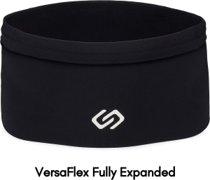 Sporteer Versaflex Running Belt, Travel Money and Passport Belt, Workout Waist Pack for Large Phones and Personal Items