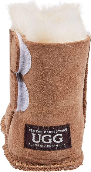 Ozwear Ugg Kids Baby Ugg Boot, Chestnut, Small