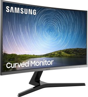 Samsung LC32R500FHEXXY 32 Inch Curved Monitor, Dark Blue Gray