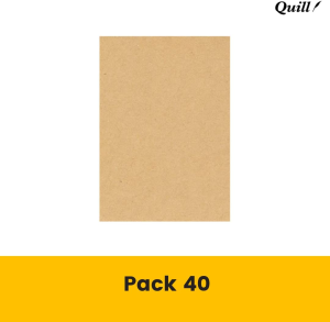 Quill A4 Kraft Paper 120Gsm Pack 40