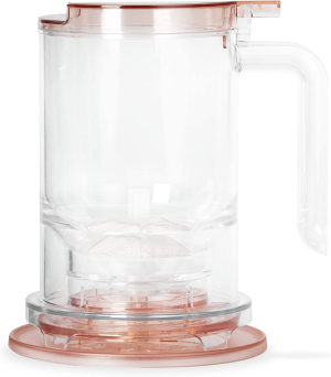 T2 Teamaker with Tea Infuser and Bpa-Free Plastic, Loose Leaf Tea Maker, Clear, 500Ml