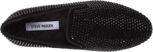 Steve Madden Men’S Caviarr Slip-On, Black, 8 US