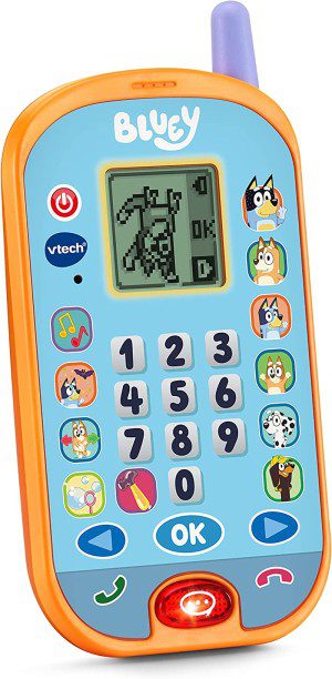 Vtech Bluey Ring Ring Phone – Bluey Interactive Phone – 554603 – Multicoloured