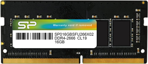 Silicon Power DDR4 16GB 2666Mhz PC4-21333 Non-Ecc Unbuffered CL19 1.2V 260-Pin SODIMM Laptop Notebook PC Computer RAM Memory Module SP016GBSFU320X02