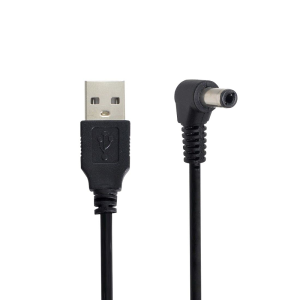 CY USB 2.0 Type a Male to 5.5 X 2.5Mm DC 5V Power Plug Barrel Connector Charge Cable 80Cm