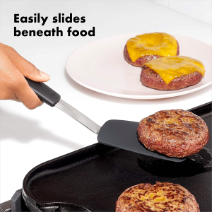 OXO 0719812018461 Cooking Spatula, One Size, Black, 0719812018461