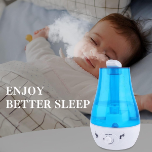 Staiko Desk Humidifier,3L Cool Mist Humidifiers,Adjustable 360°Rotation Nozzle, LED Display,Night Light Function,Two Spray Modes,Whisper for Bedroom,Babies Room,Office, Home (AU Plug)