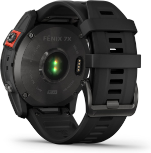 Garmin Fenix® 7X Solar, Slate Gray with Black Band, Multisport GPS Watch