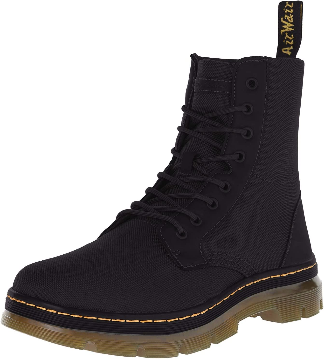 Dr martens black hi 2024 suede wp nylon zr