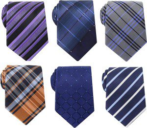 Weishang Men’S Lot Silk Tie Necktie Woven Jacquard Neck Ties