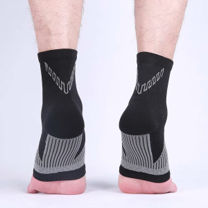 H HOME-MART Plantar Fasciitis Socks with Arch Support, Foot Care Compression Sleeve, Eases Swelling & Heel Spurs, Ankle Brace Support, Increases Circulation