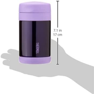 Thermos Funtainer Vacuum Insulated Food Jar, 470Ml, Purple, F3024PU6AUS