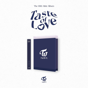 Twice Taste of Love 10Th Mini Album Fallen Version Cd+76P Photobook+Booklet+1P Lenticular+1P Tasting Card+1P Coaster+5P Photocard+Message Photocard Set+Tracking Kpop Sealed