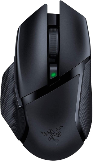 Razer Basilisk X Hyperspeed Wireless Ergonomic Gaming Mouse,Black,Rz01-03150100-R3A1