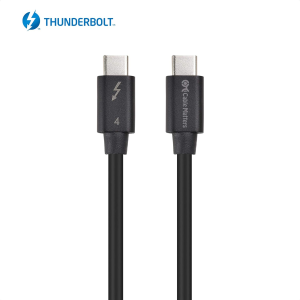 [Intel Certified] Cable Matters 40Gbps Thunderbolt 4 Cable 0.8M with 8K Video and 100W Charging – 0.8M, Compatible with USB4, Thunderbolt 3 Cable and USB-C