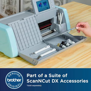 Brother Scanncut DX CADXBLD1 Auto Blade, Replacement Accessory, Cut Materials 0.1-3Mm Thick Including Fabric, Felt, Vinyl and More