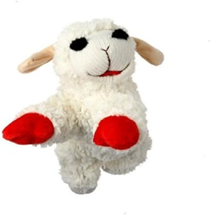 Multipet Lamb Chop Classic Plush Toy (4 Sizes) (LG- 11″ for Medium Dogs)