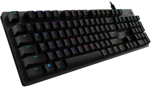 Logitech G G512 CARBON LIGHTSYNC RGB Mechanical Gaming Keyboard with GX Brown Switches