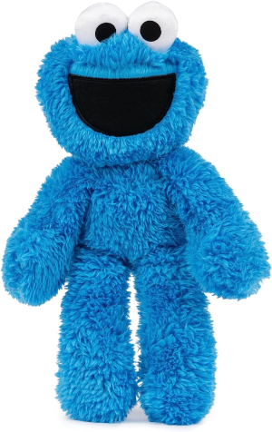 Sesame Street – Take along Cookie Monster 26Cm Stuffed Plush Toy, 33 X 20 X 20Cm