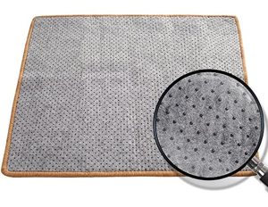 Appvet Natural Sisal Cat Scratcher Mat 60 Cm X 40 Cm – Tough Scratching Cat Fabric – Pleasant Pad for Cats to Scratch – Does Not Shred