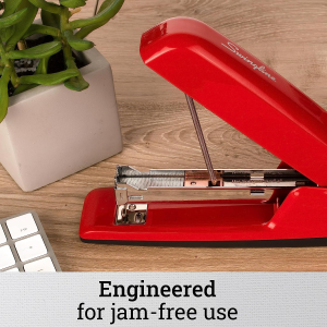 Swingline Stapler, 747 Desktop Stapler, 30 Sheet Capacity, Durable Metal Stapler for Desk, Rio Red (74736)