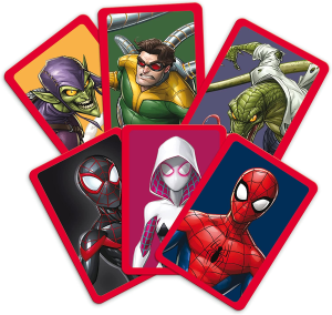 Spider Man Top Trumps – Match – Family Board Game – Spiderverse – Peter Parker – Kids, Mixed, WM01689-ML1-6