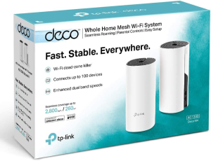 Tp-Link Deco M4 AC1200 (2-Pack) Mesh Wi-Fi System