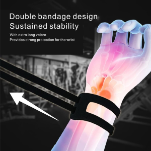 2 Pcs TFCC Wrist Brace（Black）, Left and Right Wrists for Weight Bearing Strain Sport Wrist Pain Relief,Adjustable Wrist for TFCC Tear – Ulnar Sided Wrist Pain, One Size Fits Most