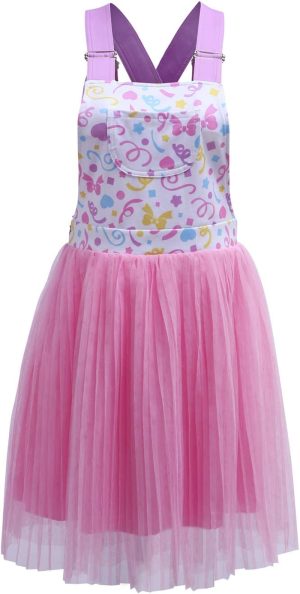 Littleforbig Overall Skirt Romper – Confetti Princess Overall Skirt