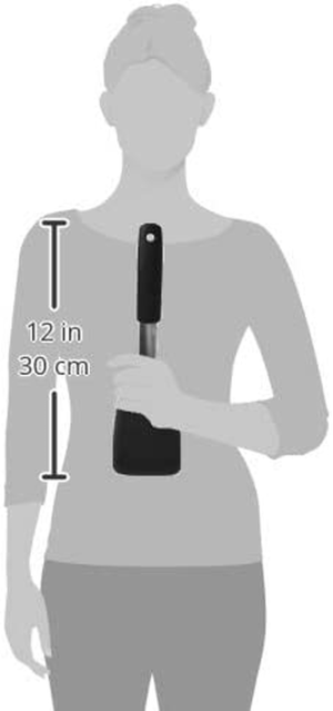 OXO 0719812018461 Cooking Spatula, One Size, Black, 0719812018461