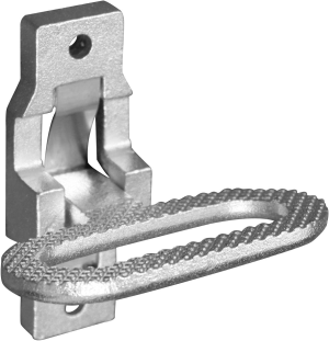 Buyers Products B2797SS Safety Folding Grab/Step, Stainless Steel Finish