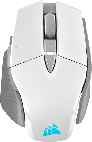 CORSAIR M65 RGB Ultra Wireless White, Tunable FPS Wireless Gaming Mouse (CH-9319511-AP2)