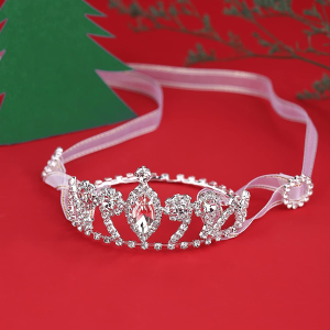 Lovelyshop Pet Series Crystal Rhinestone Dog/Cat Tiara Crown for Costume Small Dog Hair Accessories