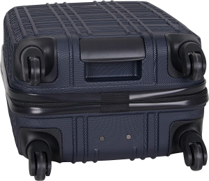 Ben Sherman Nottingham, Navy, 20-Inch Carry On, Nottingham Lightweight Hardside 4-Wheel Spinner Travel Luggage