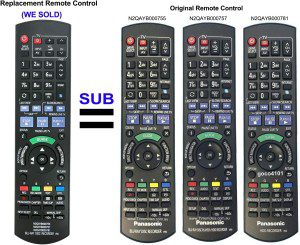 New N2QAYB000755 N2QAYB000757 N2QAYB000781 Remote Control Fit for Panasonic Blu-Ray Disc Player HDD Recorders DMR-HW220 DMR-PWT540 DMR-BWT835 DMR-BWT740 DMR-BWT945 DMR-HCT230 DMR-HCT130 DMR-BWT820