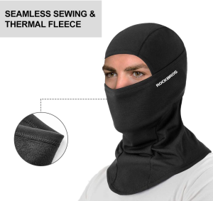 ROCKBROS Cold Weather Balaclava Ski Mask for Men Windproof Thermal Winter Scarf Mask Women Neck Warmer Hood