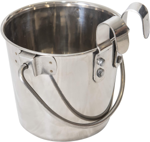 Superior Flat Sided Bucket with Hooks 2.8L