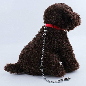 Yosoo Double Dog Coupler Twin Lead 2 Way for Two Small Pet Dogs Walking Leash Safety Chain