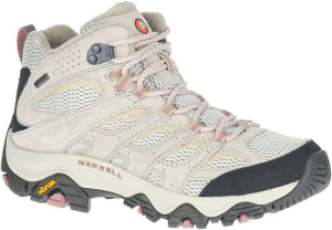 MERRELL Women’S Moab 3 Mid GTX Hiking Shoe, Aluminum, US 7