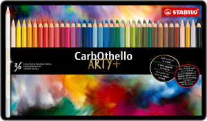 STABILO Carbothello Premium Colouring Pencil – Pastel Pencil Tin of 36