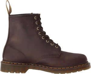 Dr. Martens Unisex 1460 8-Eye Lace-Up Crazy Horse Leather Boot, Brown, UK 4/US M5W6